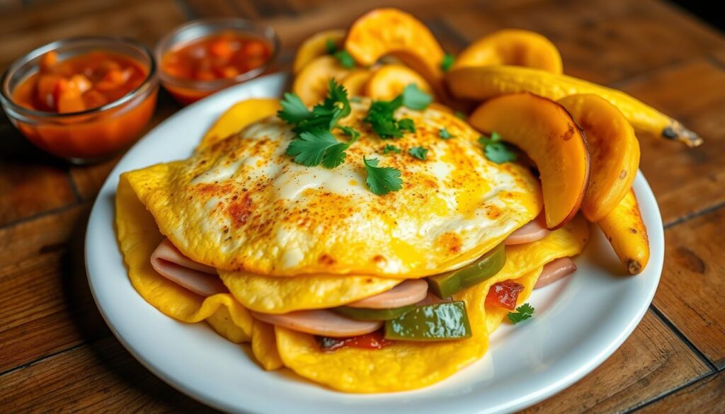 Cubano omelette