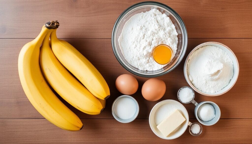 Ingredients for Banana Bread