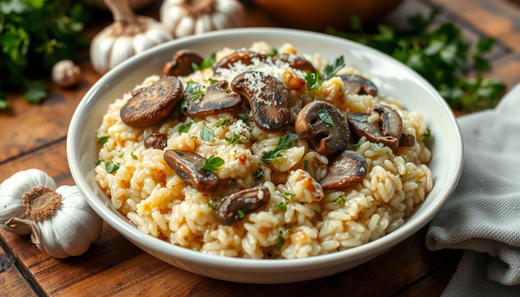 mushroom risotto recipe